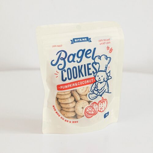 Bite Me Bagel Cookies (Pumpkin & Coconut)