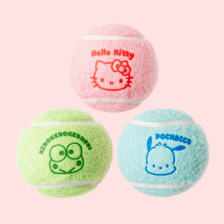 Sanrio Characters Tennis Ball Toy Set