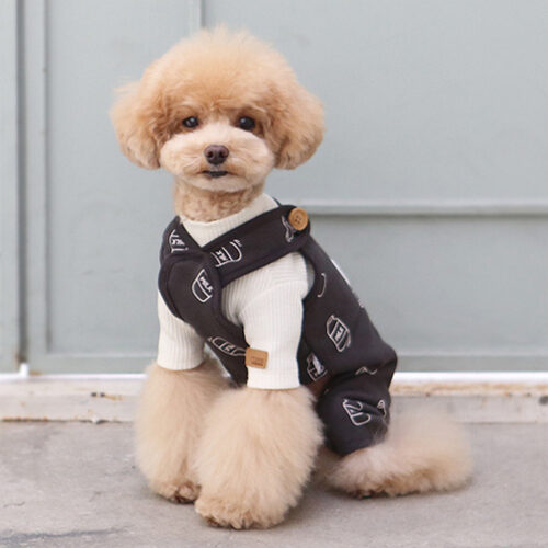 its dog 牛奶樽連身褲