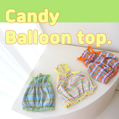 Candy Balloon Crop T