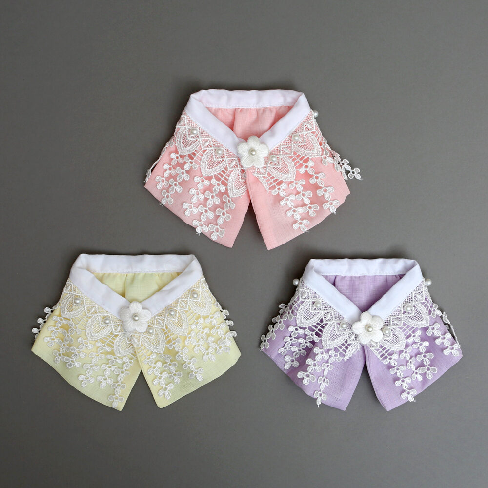花朵刺繡韓國披肩