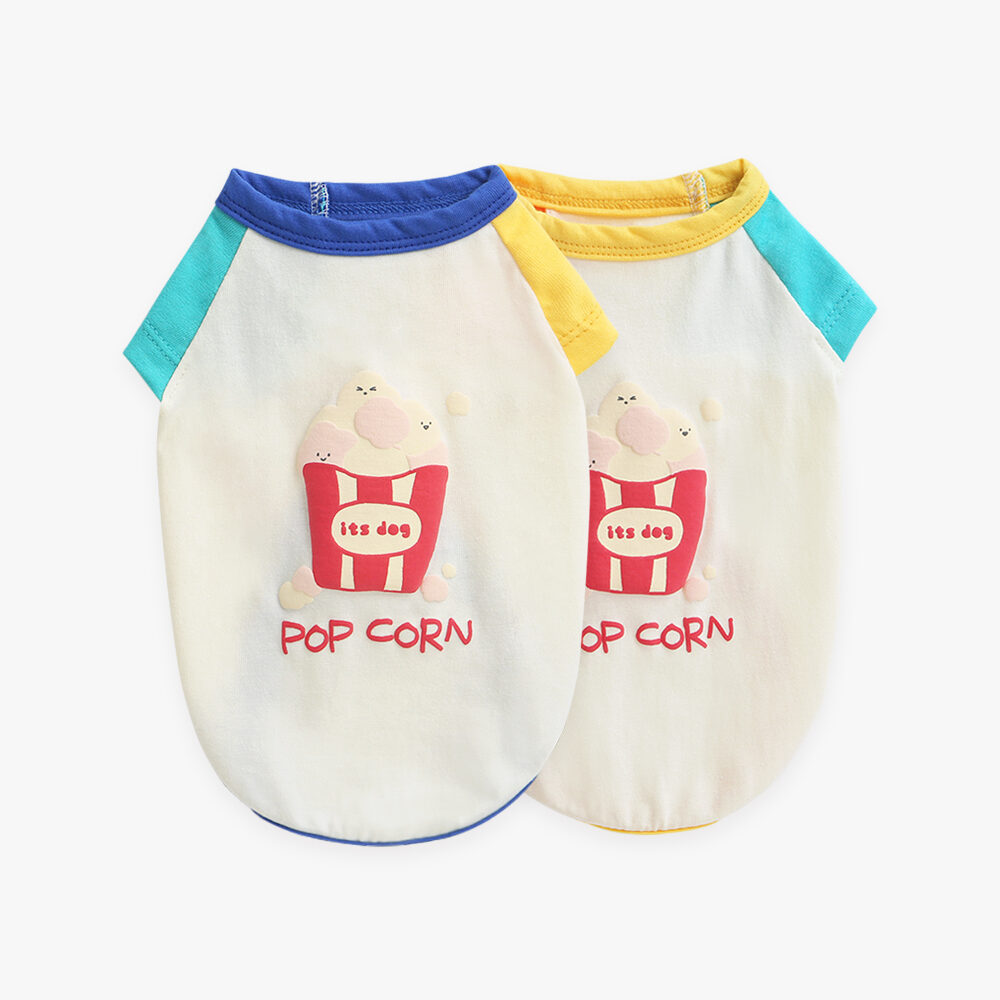 Yummy Popcorn Color T-Shirt