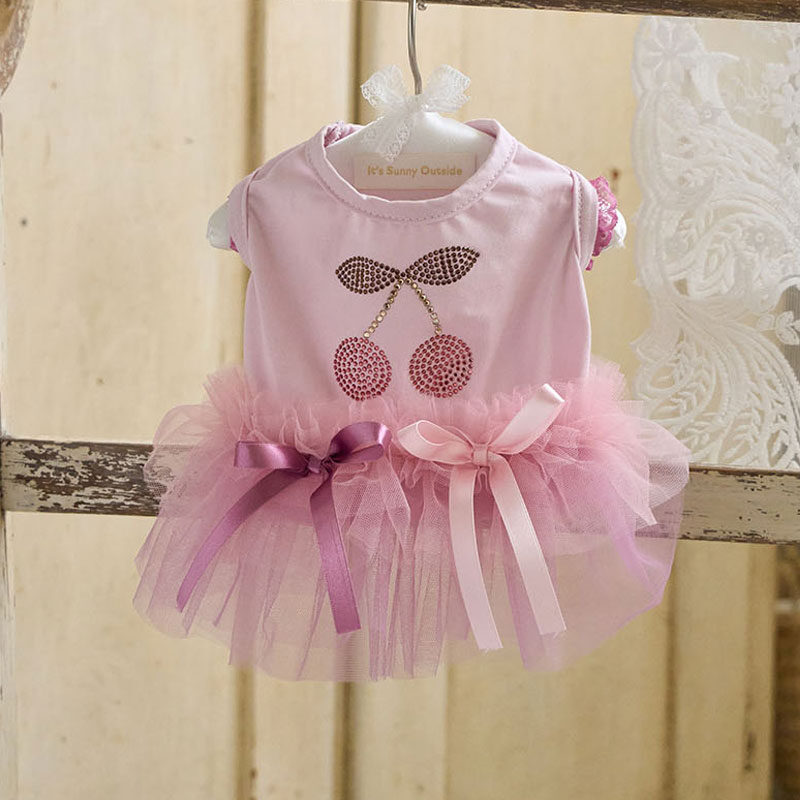 Twinkle Cherry Tutu (Pusia Pink)