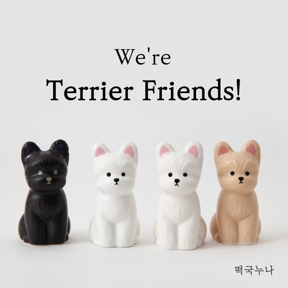 韓國陶瓷公仔 (Terrier)