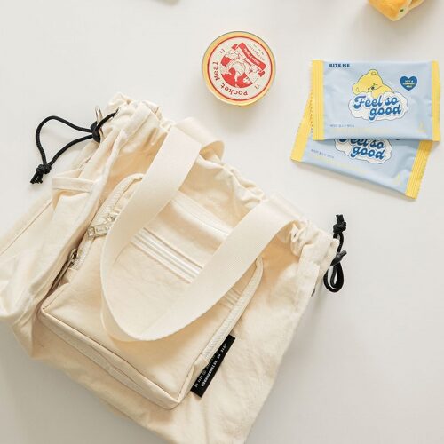 Nylon Pocket Walking Bag (3colors)