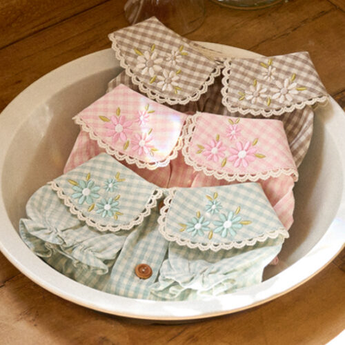 Blossom Check Blouse