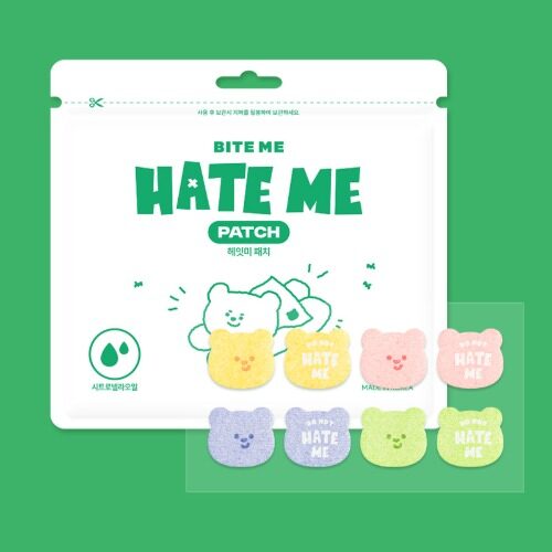 Biteme Hate Me Patch 防蟲防蜱貼