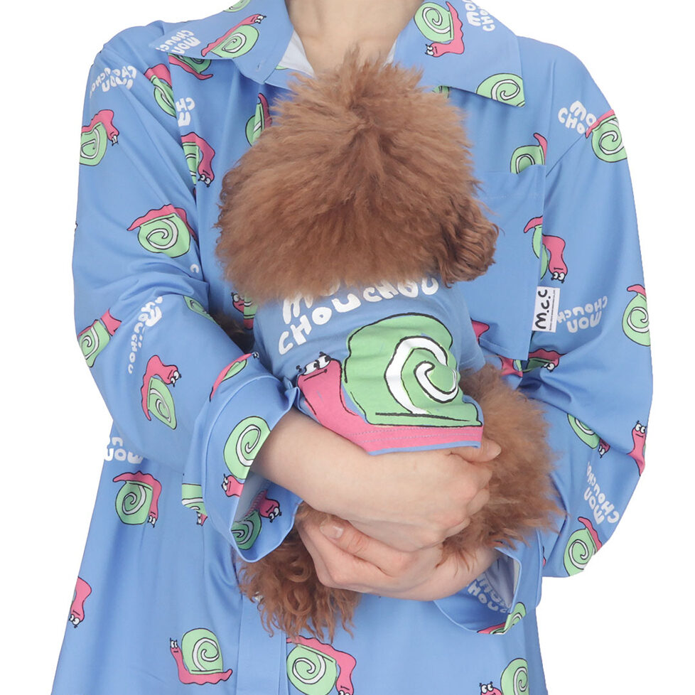 Lazy Palm Sleeve Tee_Snail (親子裝)