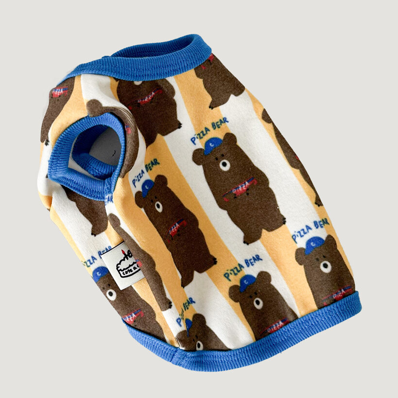 Pizza Bear Sleeveless