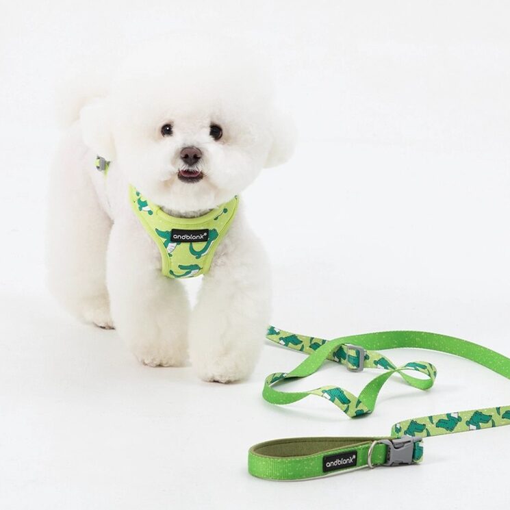Lazy Crocodile Harness (Green)