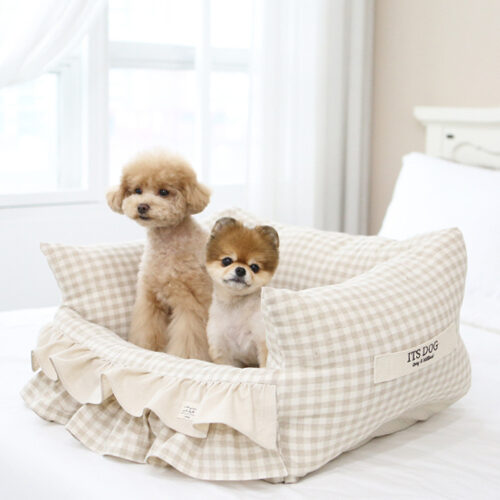 its dog 春風荷葉邊床